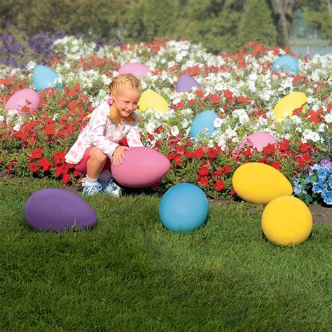 large plastic eggs for easter